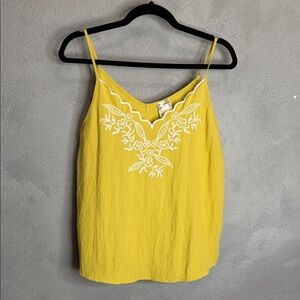 Blu Pepper mustard yellow top